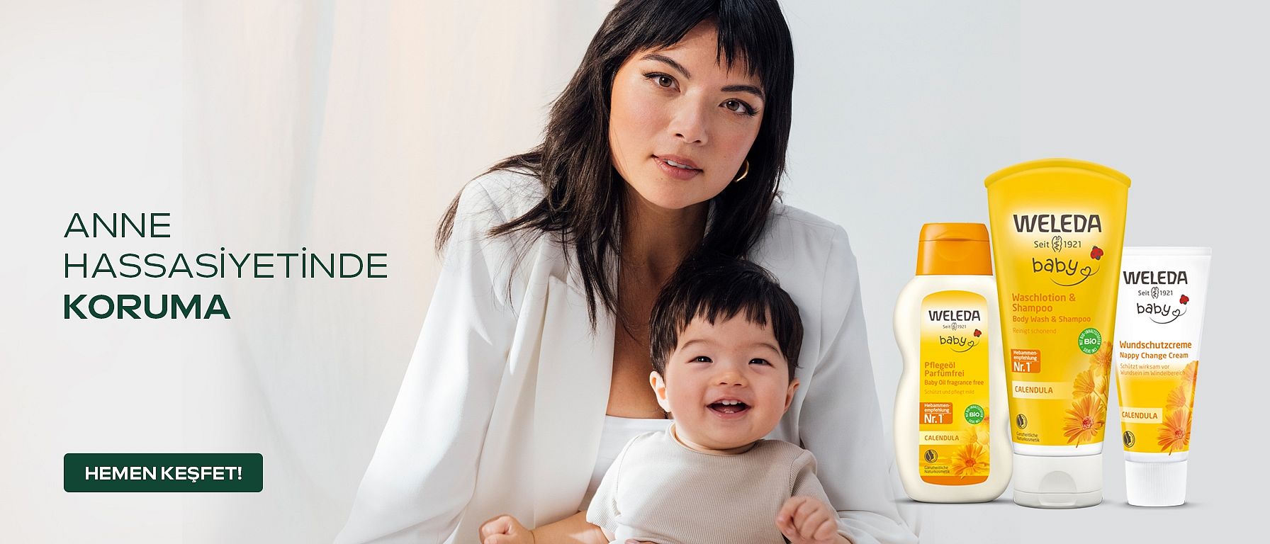 weleda organik bebek bakım ürünleri