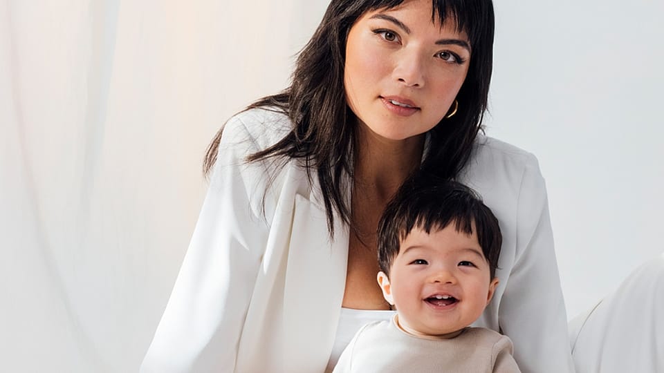 organik bebek kadın